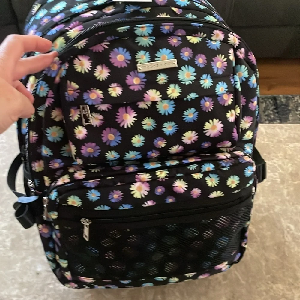Floral Pattern Backpack